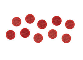 Magneet Nobo 32mm rood 10 stuks