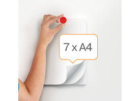 Magneet Nobo 32mm rood 10 stuks