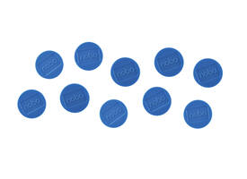 Magneet Nobo 32mm blauw 10 stuks