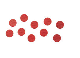 Magneet Nobo 24mm rood 10 stuks