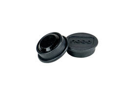 Magneet Nobo 24mm zwart 10 stuks