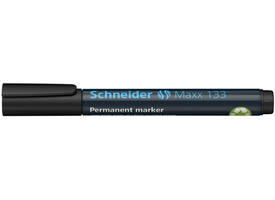 Permanent marker Schneider Maxx 133 schuin 1-4mm zwart