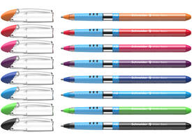 Rollerpen Slider Basic Colours extra breed etui à 8 stuks