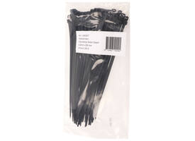 Kabelbinders IEZZY nylon 4.8x200mm D 49.5mm zwart 100 stuks