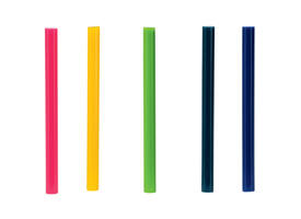 Lijmpatroon Rapid 7mm 5 kleuren assorti 36 stuks