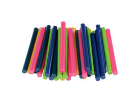 Lijmpatroon Rapid 7mm 5 kleuren assorti 36 stuks