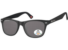 Zonnebril Montana Havanna met smoke gepolariseerd glas zwart