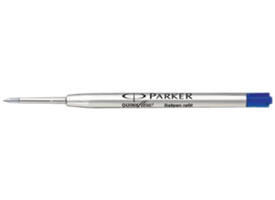 Balpenvulling Parker Quinkflow medium blauw blister à 3 stuks