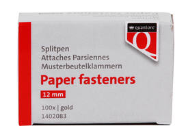 Splitpen Quantore 12mm 100 stuks goud