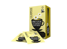 Thee Clipper infusion chamomile bio 25 zakjes