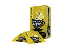 Thee Clipper infusion lemon and ginger bio 25 zakjes