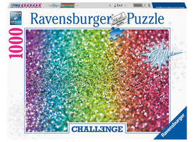Puzzel Ravensburger Glitter challenge 1000 stukjes