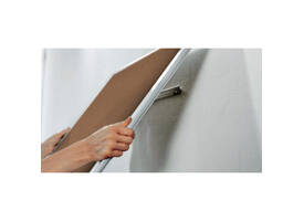 Prikbord Nobo Impression Pro widescreen 69x122cm kurk