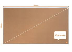 Prikbord Nobo Impression Pro widescreen 50x89cm kurk