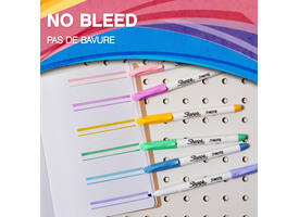 Markeerstift Sharpie S-note assorti blister à 12 stuks
