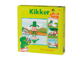 Puzzel De Wereld van Kikker 4 in 1