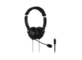 Headset Kensington USB-C Hi-Fi met microfoon zwart