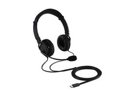 Headset Kensington USB-C Hi-Fi met microfoon zwart