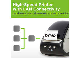 Labelprinter Dymo LabelWriter 550 Turbo desktop zwart
