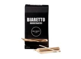 Roerstaafjes Biaretto hout 11cm 2000 stuks