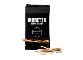 Roerstaafjes Biaretto hout 11cm 2000 stuks