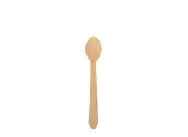 Koffielepel Papstar 110mm hout 100 stuks