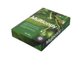 Kopieerpapier Multicopy A4 80gr 4-gaats wit 500 vel