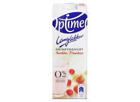 Drinkyoghurt Optimel Langlekker aardbei framboos 1liter