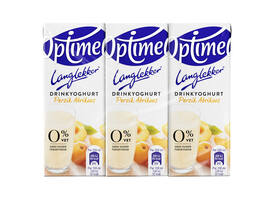 Drinkyoghurt Optimel Langlekker perzik abrikoos 20cl