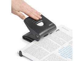 Perforator Rapesco Germ-Savvy Heavy Duty 827-P antibacterieel 2-gaats zwart