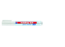 Viltstift edding 95 glasbord rond 1.5-3mm wit