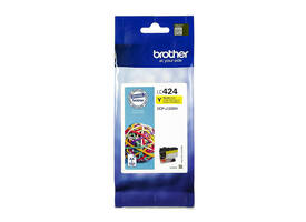 Inktcartridge Brother LC-424Y geel