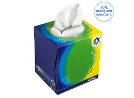 Facial tissues Kleenex kubus 3-laags 56 vel wit 8825