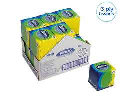 Facial tissues Kleenex kubus 3-laags 56 vel wit 8825