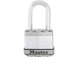 Hangslot Master Lock Excell gelamineerd staal 38mm