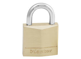 Hangslot MasterLock messing 30mm