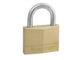Hangslot MasterLock messing 50mm