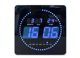 Wandklok Unilux Flo led 28cmx28cm