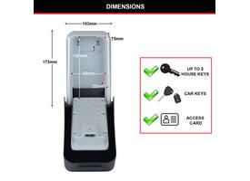 Sleutelkluis MasterLock Select Access XL cijfercombinatieslot