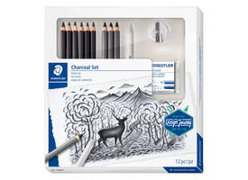 Houtskoolpotloodset  Staedtler Design Journey 12-delig