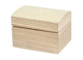 Schatkist Creativ Company 8x6x4.5cm hout