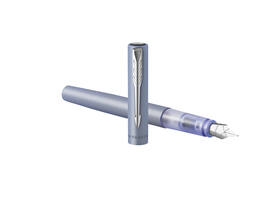 Vulpen Parker Vector XL silver blue medium