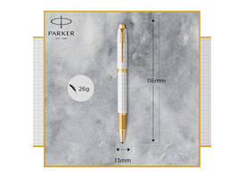 Rollerpen Parker IM Premium pearl GT fijn