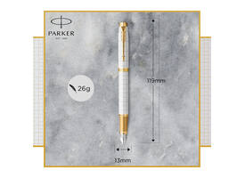 Vulpen Parker IM Premium pearl GT fijn