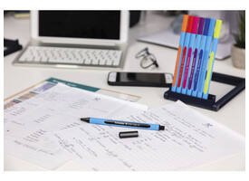 Balpen Schneider Slider Edge extra breed assorti etui à 8 stuks