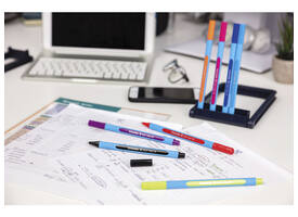Balpen Schneider Slider Edge extra breed assorti etui à 8 stuks