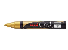 Krijtstift Uni-ball chalk rond 1.8-2.5mm goud