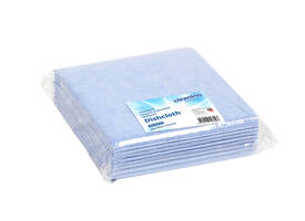 Werkdoek Cleaninq viscose 38x40cm blauw 10 stuks