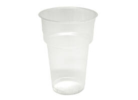 Beker IEZZY bier 250ml PP 50 stuks transparant