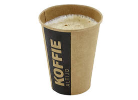 Beker IEZZY Altijd Koffie 355ml Ø90mm 50 stuks